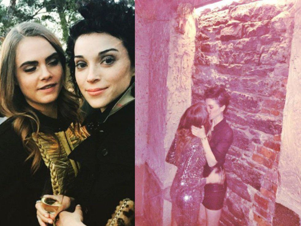 10 Photos That Prove Cara Delevingne & St.Vincent are #RelationshipGoals
