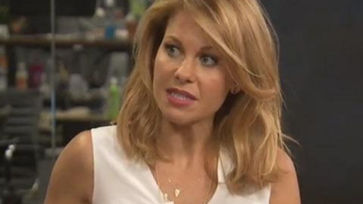 <p>Candace Cameron Bure Smugly Happy with How She Handled Raven Tussle</p>