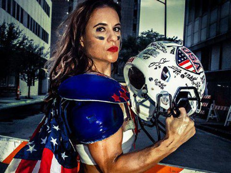 Dr. Jen Welter Breaks through Turf Ceiling as First Female Coach of NFL