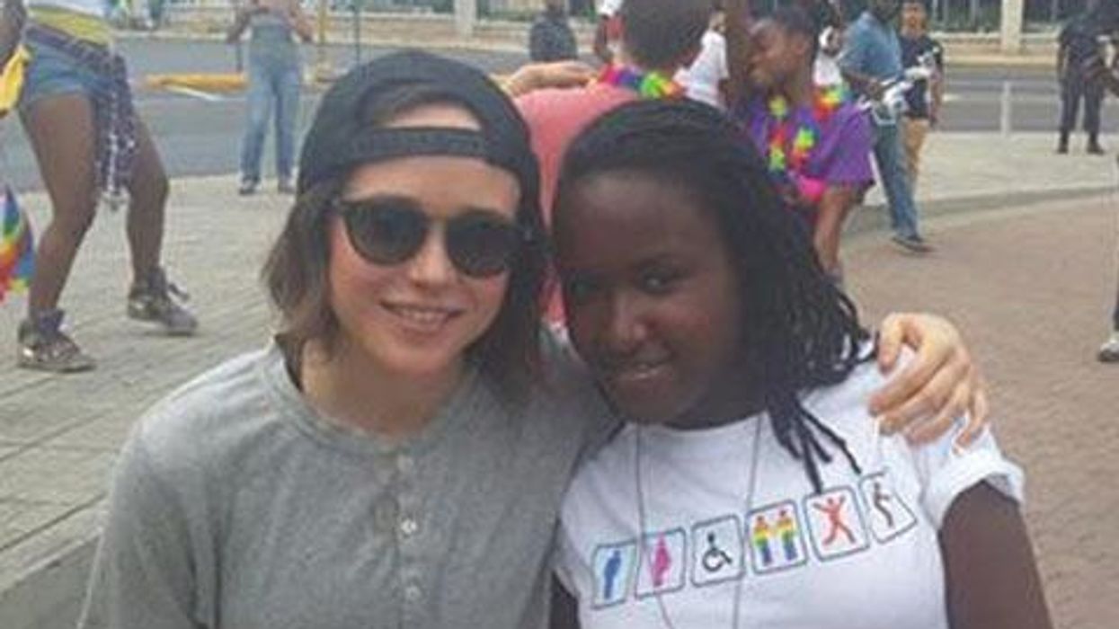 <p>Ellen Page Attends Pride Flashmob in Jamaica Despite High Risk of Homophobic Attacks</p>