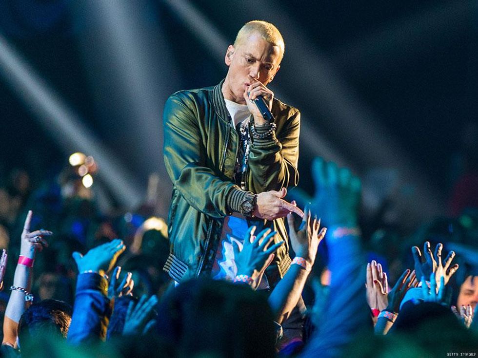Eminem Spits Rap About Caitlyn Jenner 'Tucking'