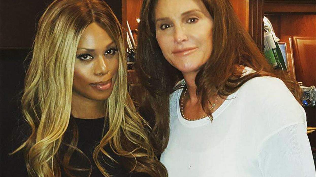 Caitlyn Jenner and Laverne Cox Just Met IRL For the First Time