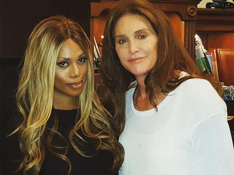 Caitlyn Jenner and Laverne Cox Just Met IRL For the First Time 