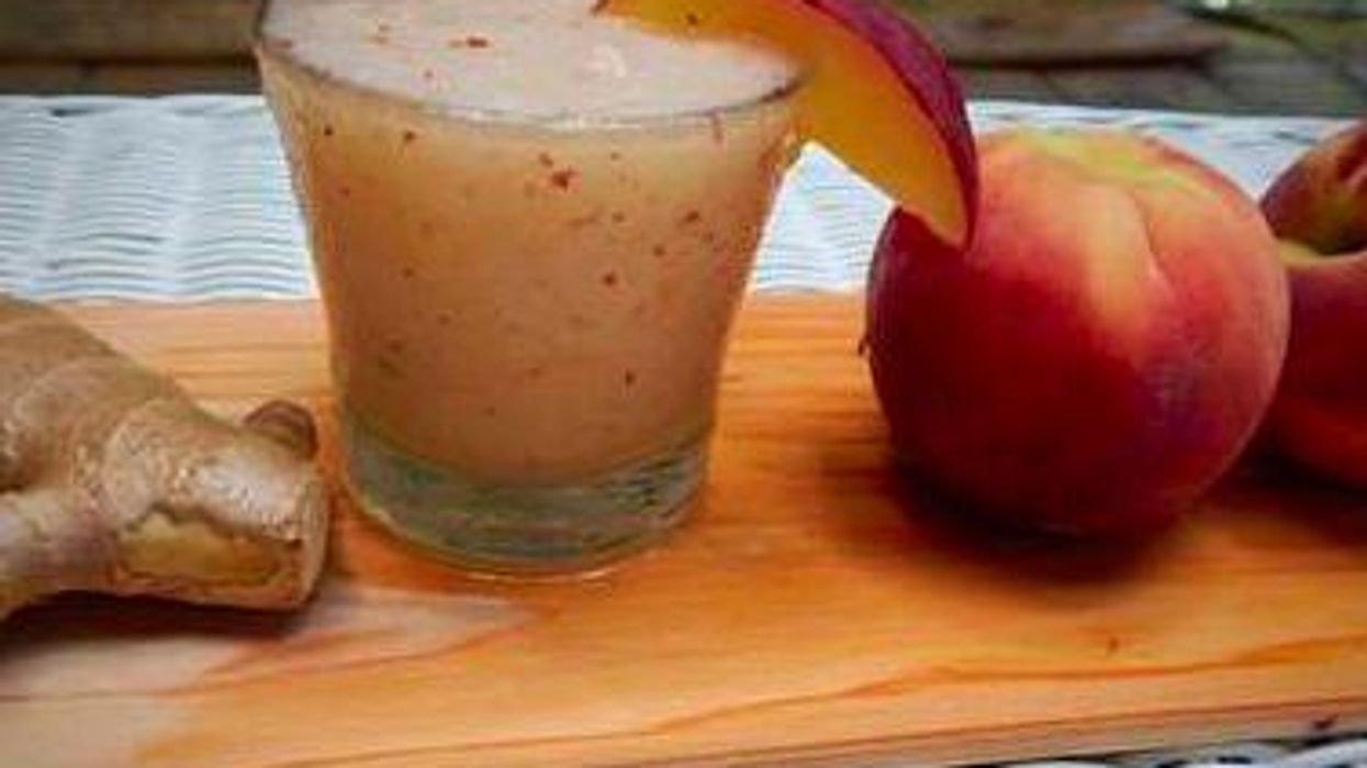 THE Sip: White Peach & Ginger Vodka Cooler