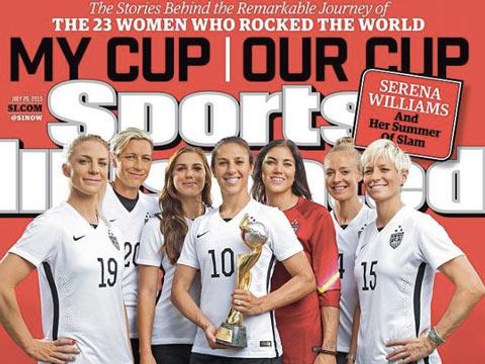 25 Sports Illustrated Covers of the U.S. Women's Soccer Team that You Need in Your Life 