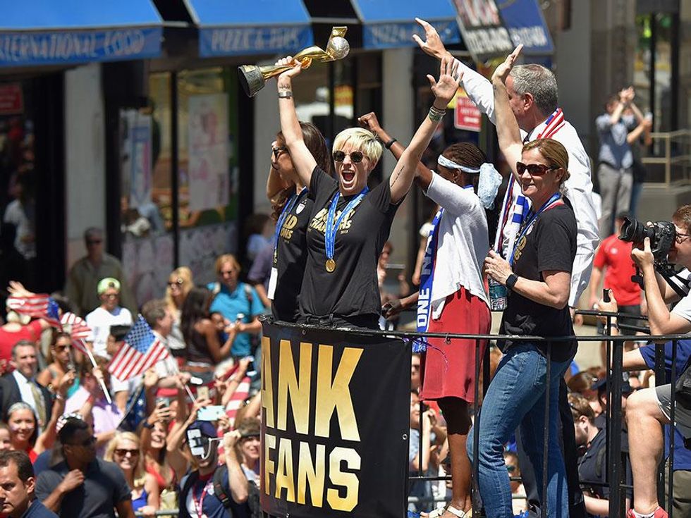 The #USWNTParade Officially Won Over Everyone's Hearts