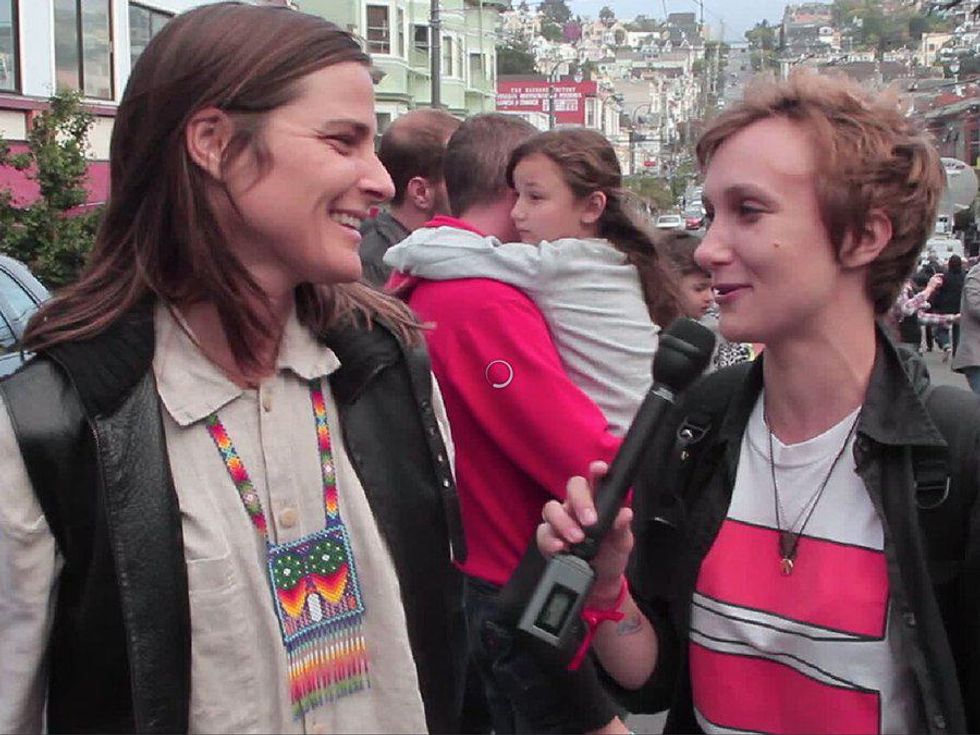 Daniela Sea From 'The L Word' Cries Celebrating Marriage Equality