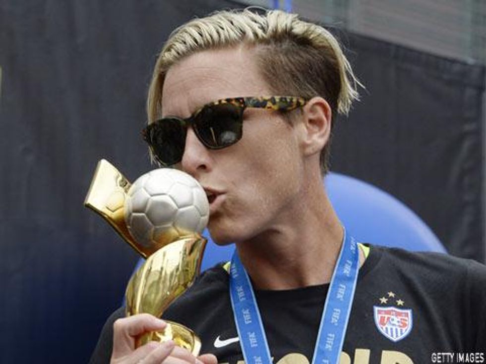 6 Pics of the U.S. Women's Soccer Team's Celebration Rally That You Need Right Now 