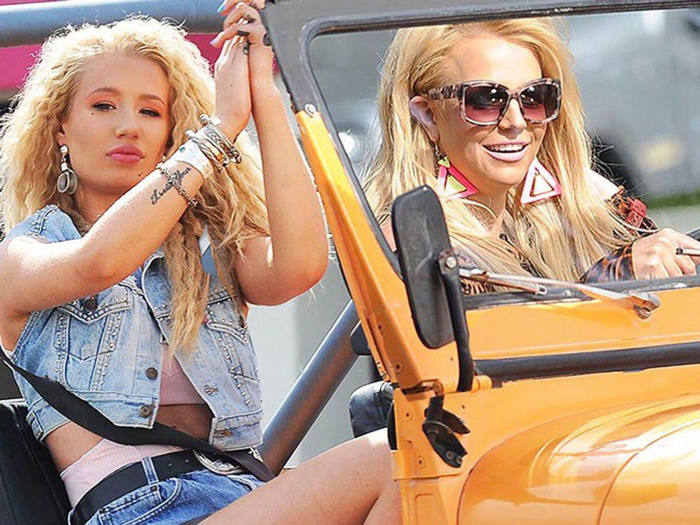 Iggy Azalea Naked Lesbian Sex - 4 Reasons To See Britney's Vegas Show, Despite Iggy's Shade