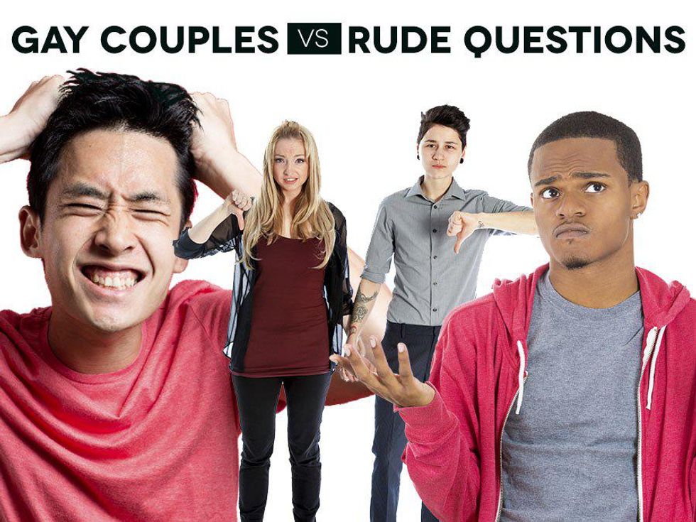 Gay Couples React to Incredibly Rude Questions and It's Amazing
