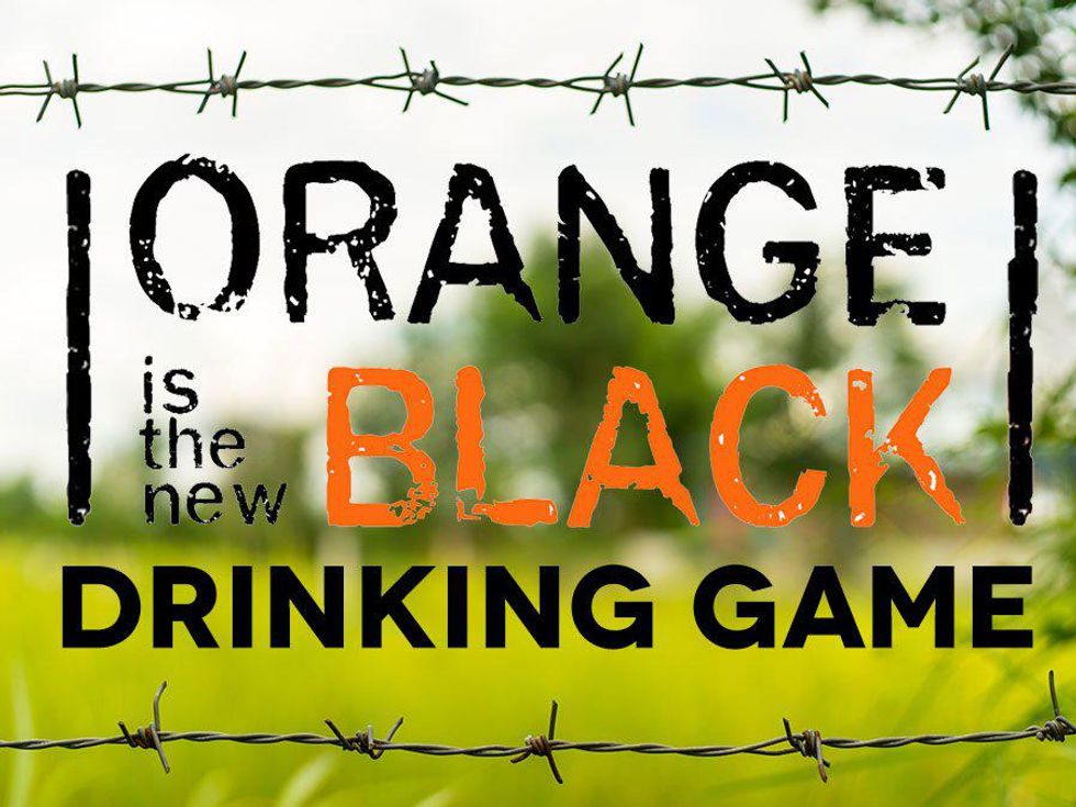 The Unofficial 'Orange Is The New Black' Drinking Game