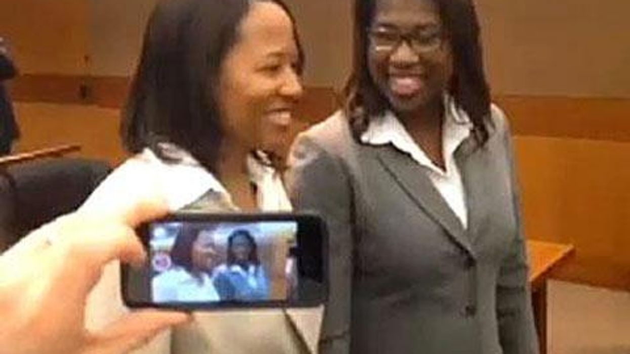 <p>Meet the First Couple to Marry in Georgia</p>