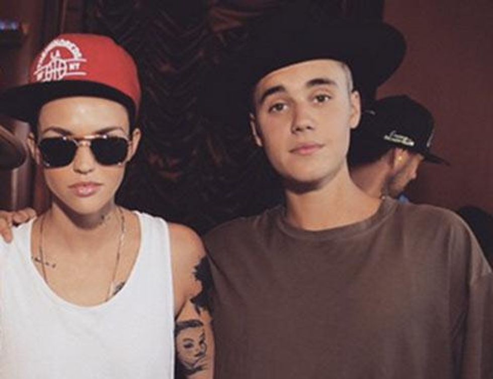 Spot the Differences Between Ruby Rose and Justin Bieber 