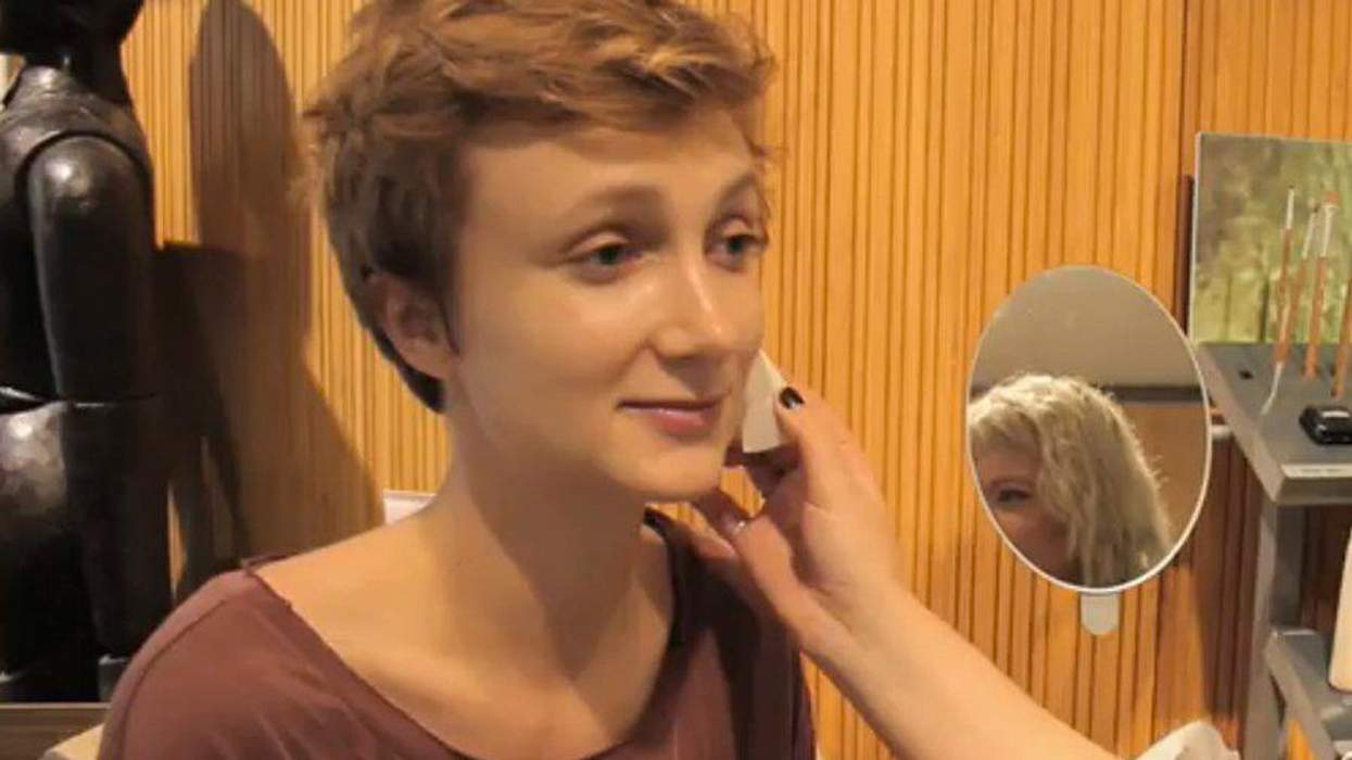 <p>Taylor Gets a "High Femme" Makeover for the First Time</p>