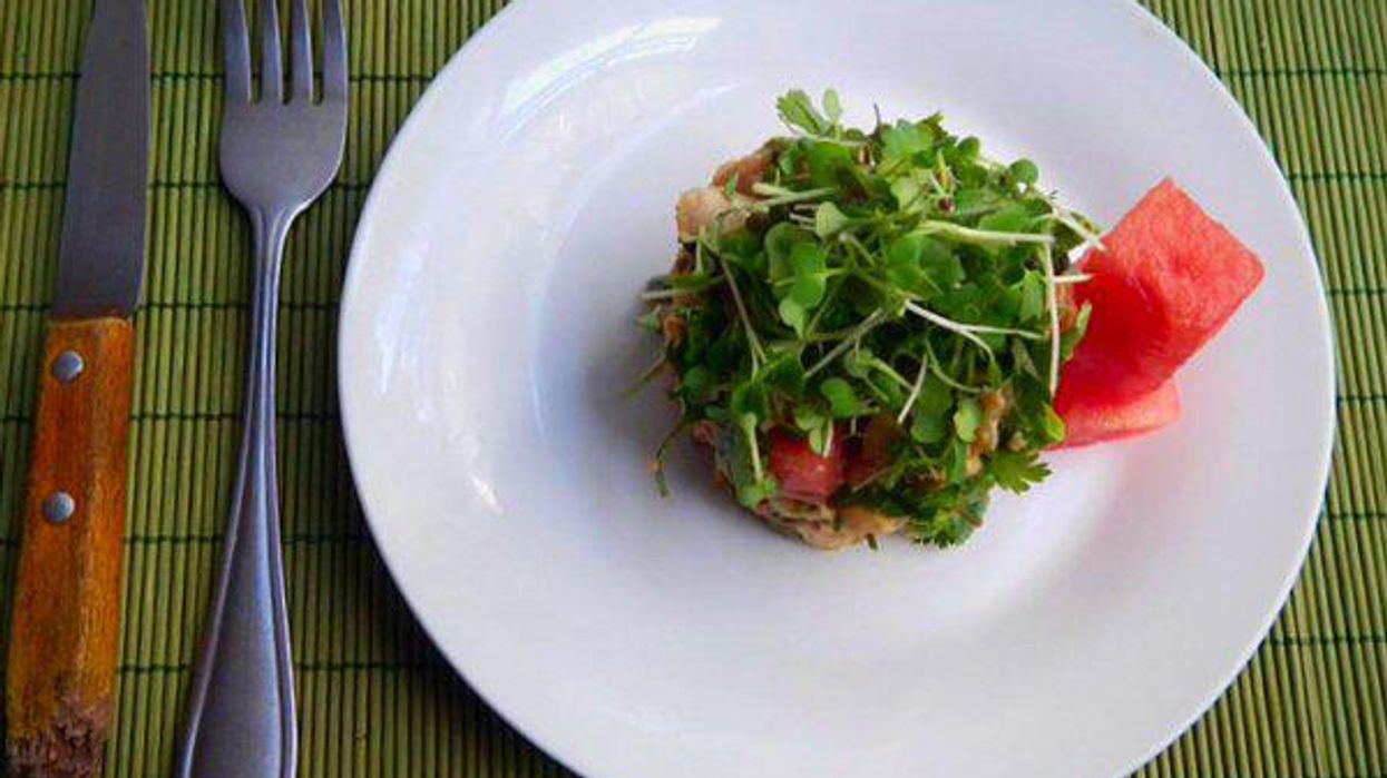 THE Bite: Watermelon & Ahi Salad
