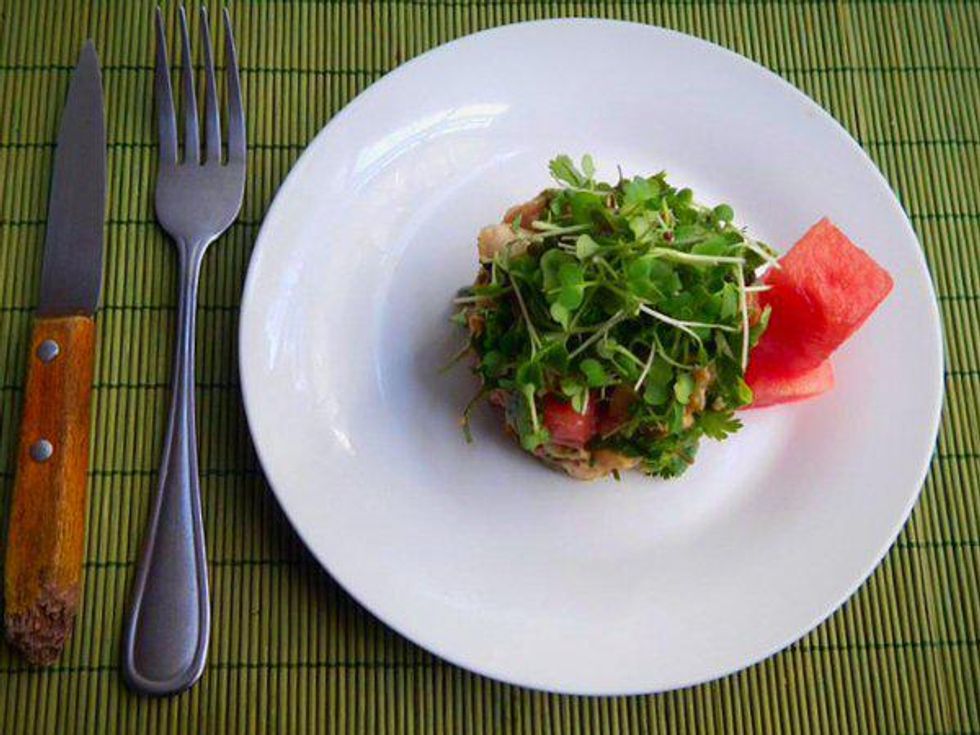 THE Bite: Watermelon & Ahi Salad
