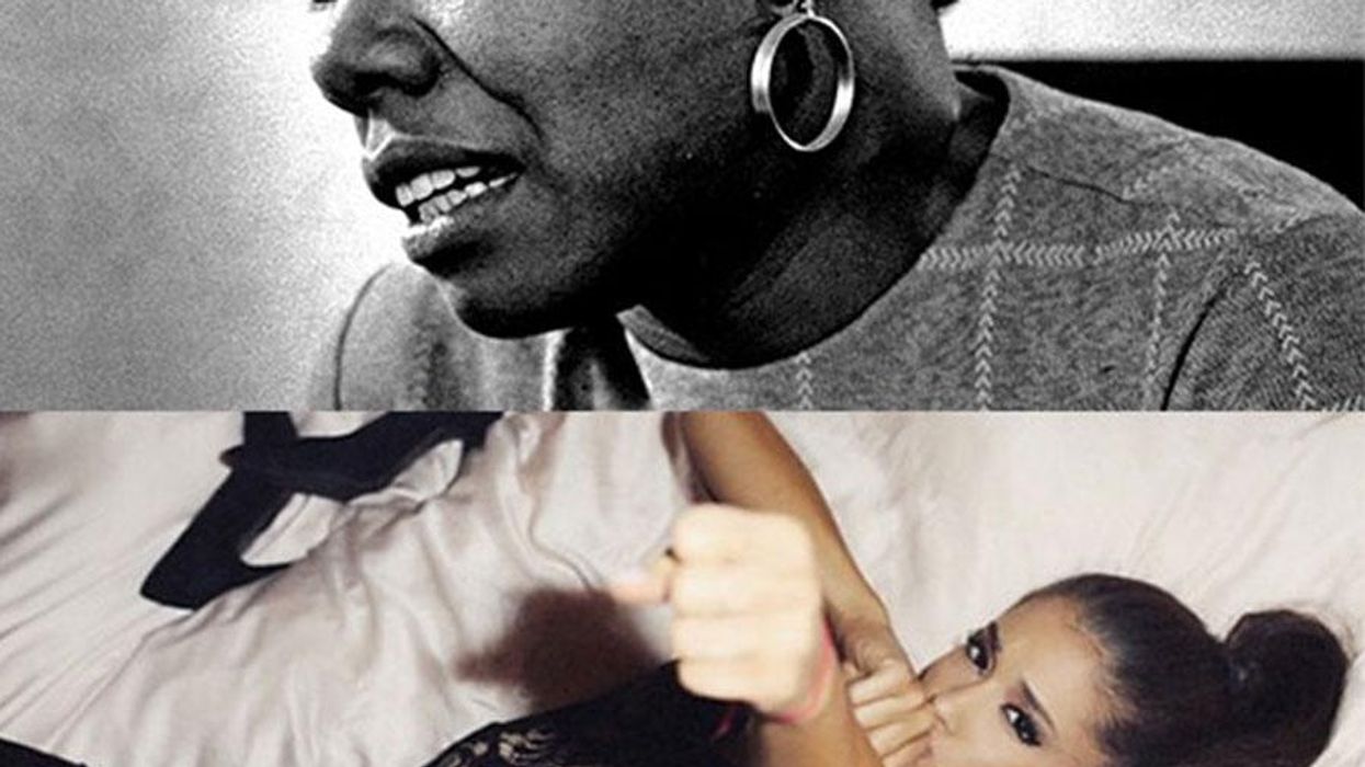<p>Who Said It: Ariana Grande or Maya Angelou?</p>