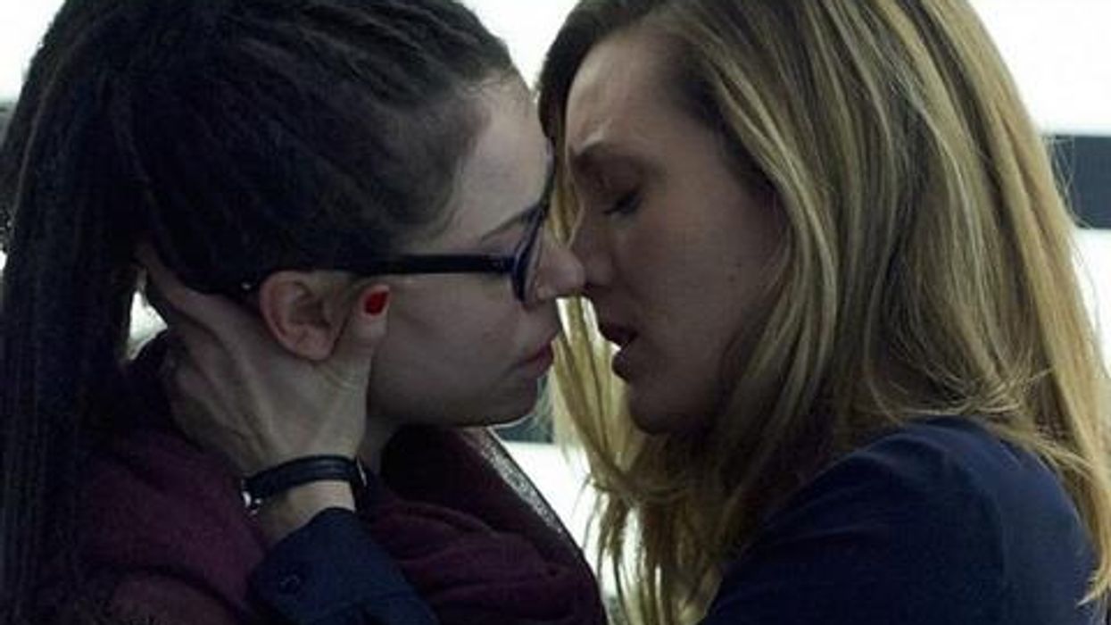 <p>Pic of the Day: Delphine and Cosima Get Their Science On in Last Night's <em>Orphan Black</em></p>