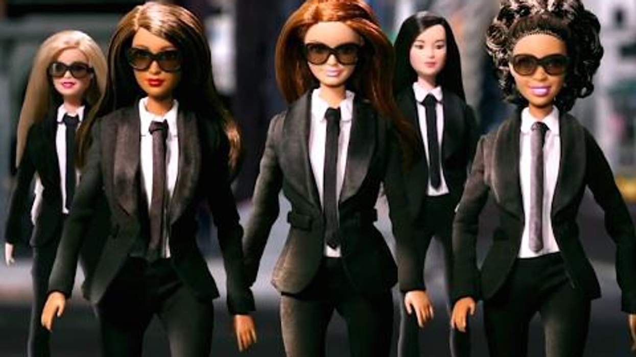 <p>WATCH: Barbie and Friends Rock Suits and Flats in Awesome New Promo Video</p>