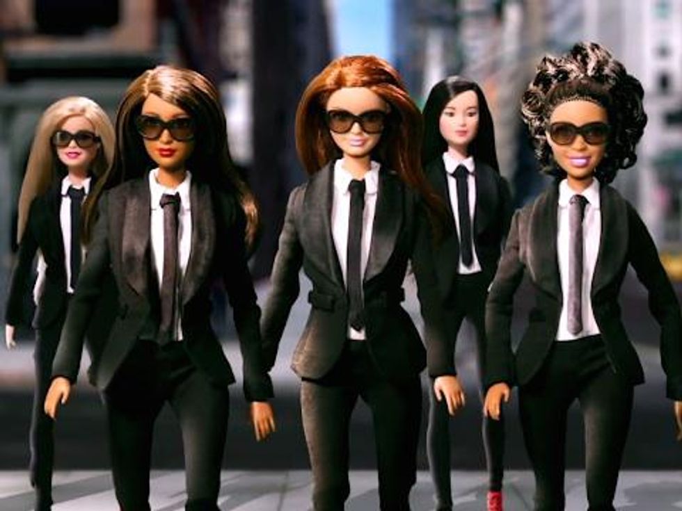 WATCH: Barbie and Friends Rock Suits and Flats in Awesome New Promo Video