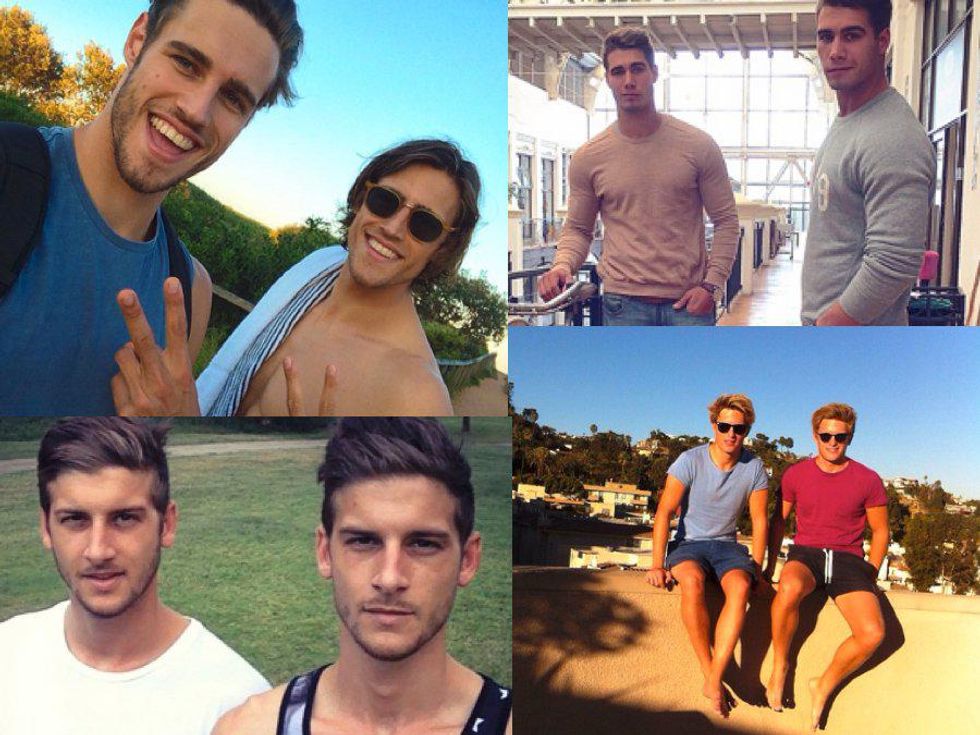 14 Male Models Who are Twinning At Life