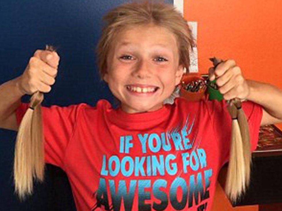 This Boy Was Called A Girl For Growing Out His Hair for Charity