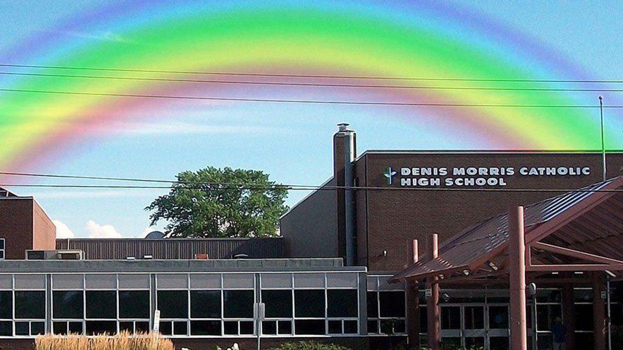 <p>Catholic School Rejects Gay Student's "Controversial" Yearbook Quote</p>