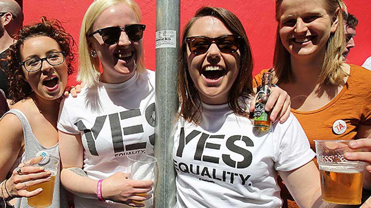 <p>Ireland Wins Marriage; Let the #VoteYes Party Begin!</p>
