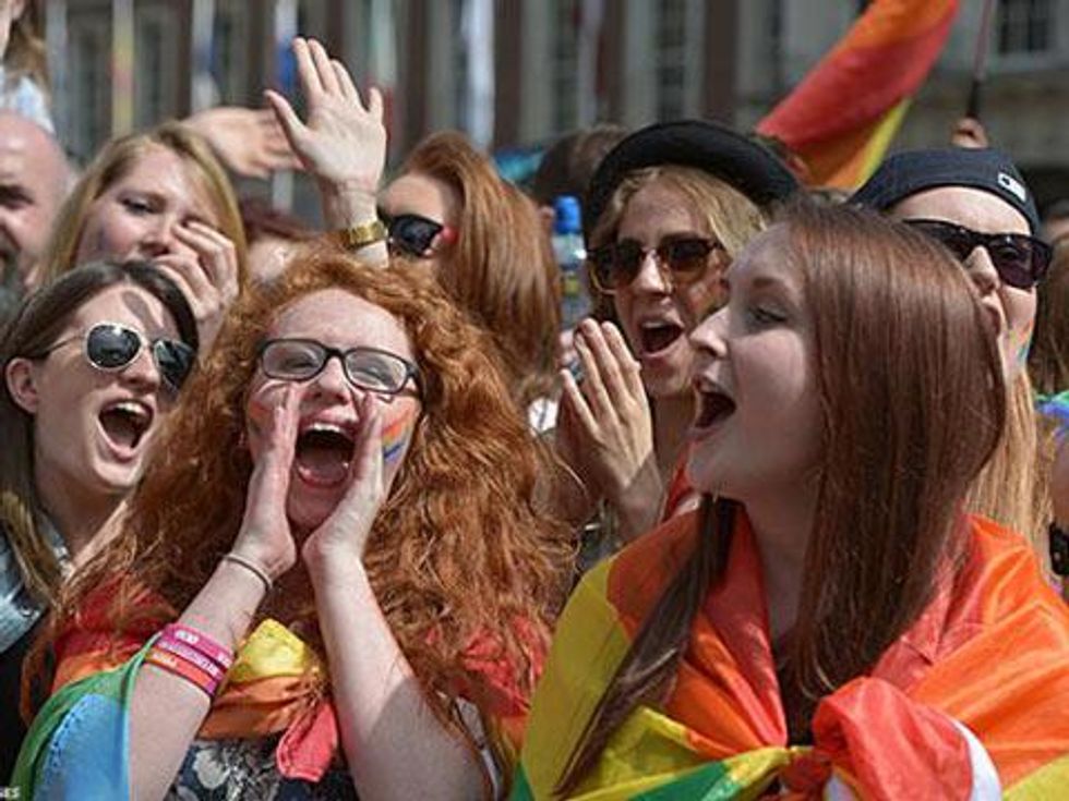 PHOTOS: A Joyful, Historic Day for Marriage and LGBTs in Ireland