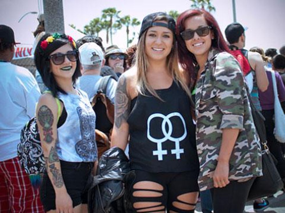 PHOTOS: Gorgeous Women Rock Long Beach Pride