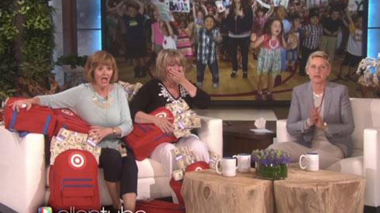 <p>WATCH: Ellen DeGeneres Has a Huge, Tear-Jerking Surprise for These Big-Hearted Teachers</p>