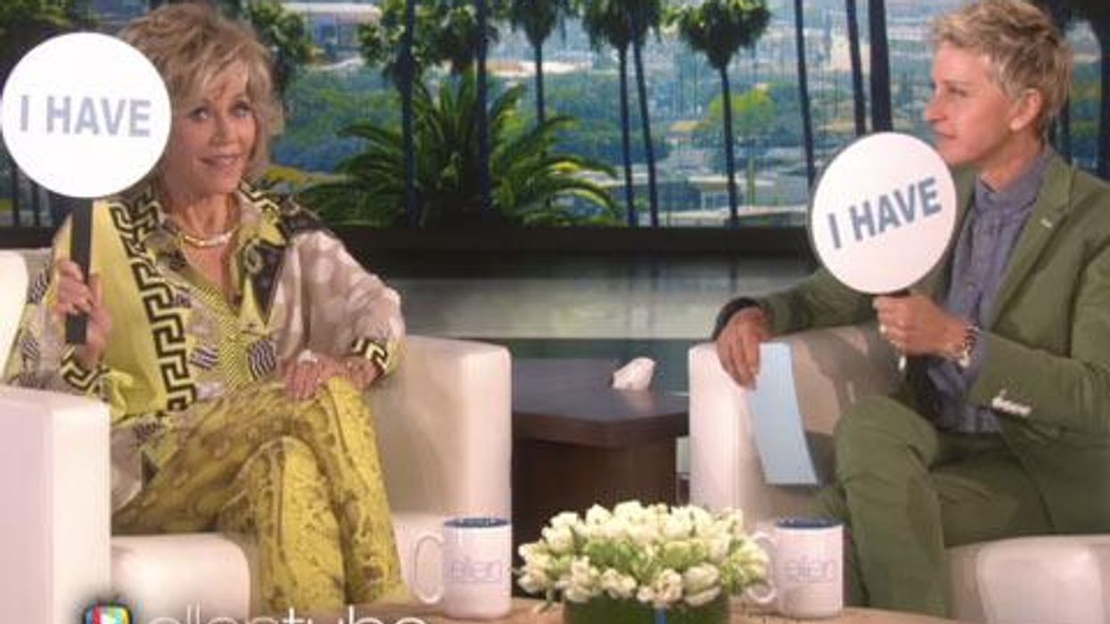 <p>WATCH: Ellen DeGeneres and Jane Fonda Reveal All in 'Never Have I Ever</p>