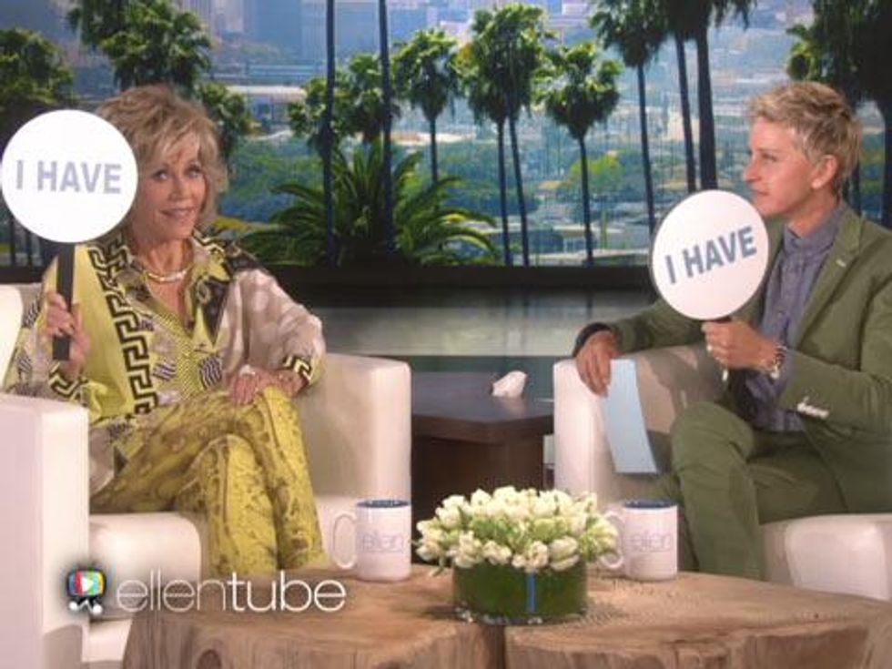 WATCH: Ellen DeGeneres and Jane Fonda Reveal All in 'Never Have I Ever