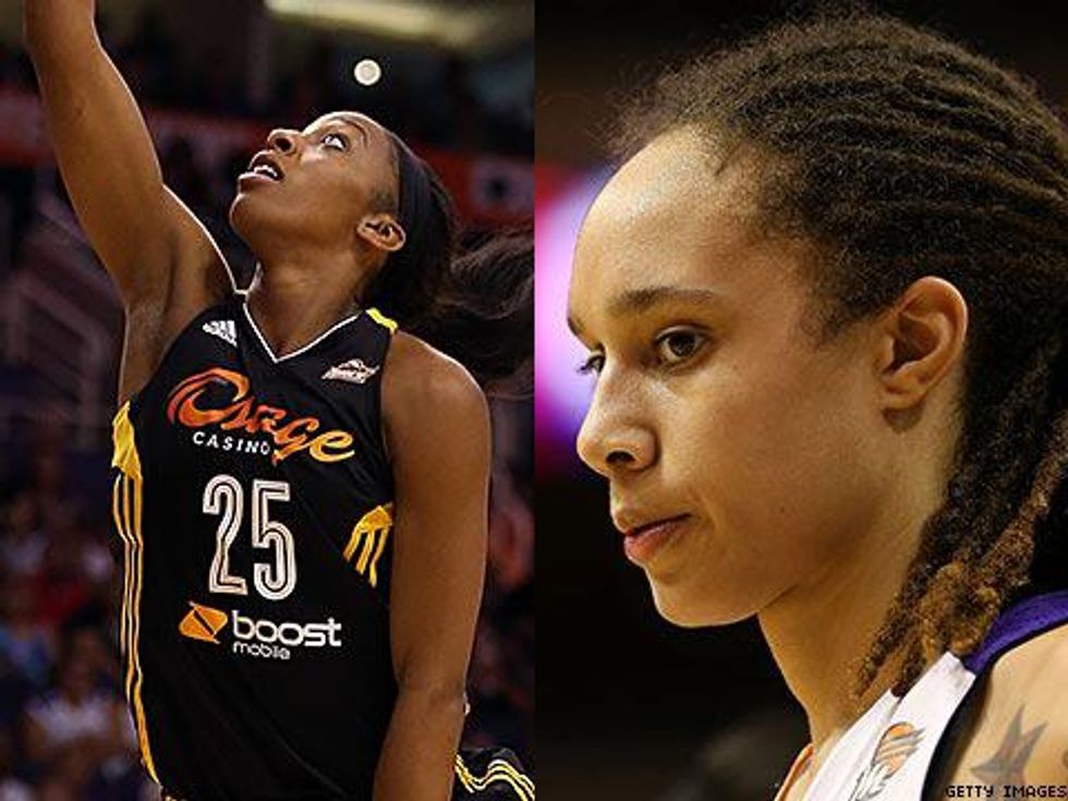 WNBA Suspends Brittney Griner and Glory Johnson 
