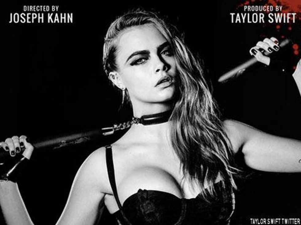 Cara Delevingne, Mariska Hargitay Make Sexy Supervillains in Taylor Swift's New Music Video