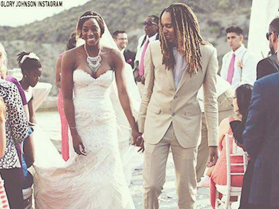 WNBA Stars Brittney Griner and Glory Johnson Wed on Phoenix Mountaintop 