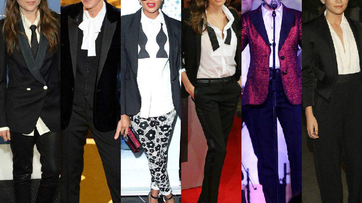 <p>11 Women Celebrities Who Wear Tuxes Better Than Dudes</p>