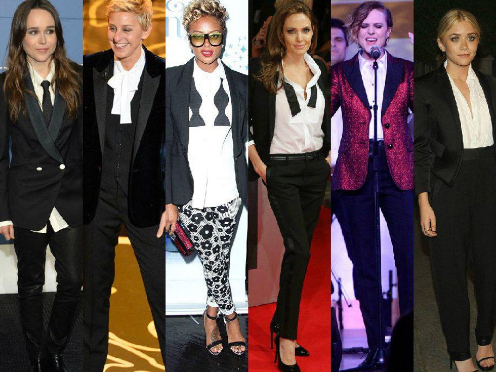 11 Women Celebrities Who Wear Tuxes Better Than Dudes