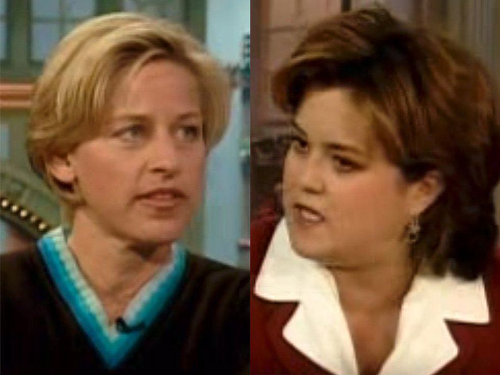 Throwback Thursday: Ellen and Rosie Dance Around the Gay Thing in 1996