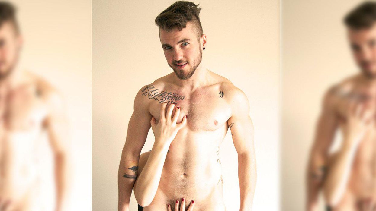 <p>This Trans Model Recreated Adam Levine's Nude Portrait and It's Awesome</p>