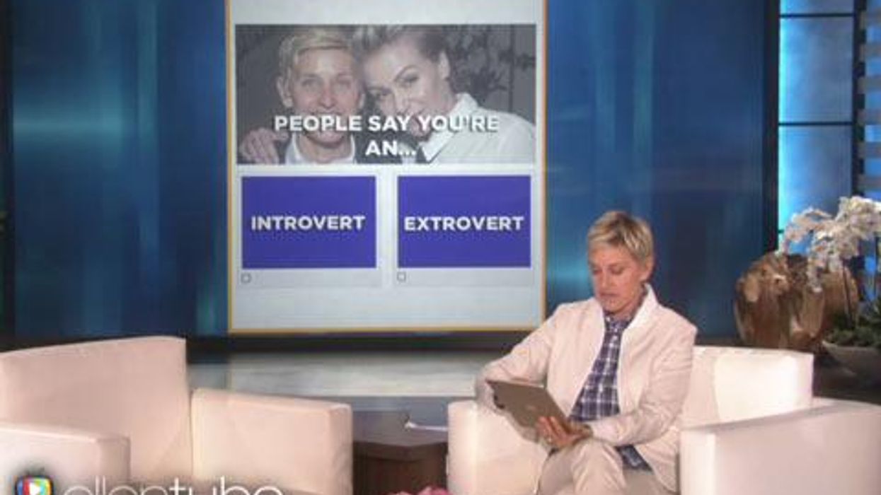 WATCH: Is Ellen DeGeneres more an 'Ellen' or a 'Portia'?