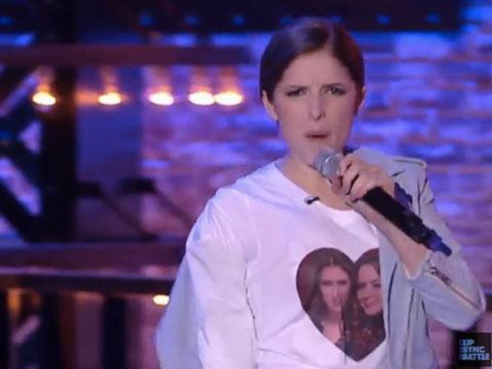 WATCH: Anna Kendrick Crushes on Emily Blunt on Lip Sync Battle 