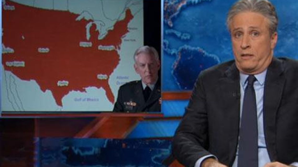 <p>WATCH: Jon Stewart Zings Gay Marriage Opposition Again</p>