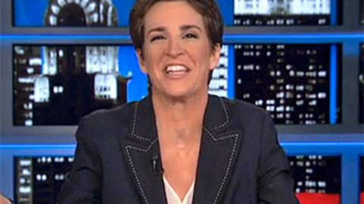 <p>Rachel Maddow Discovers a Key Difference Between MSNBC and Fox</p>