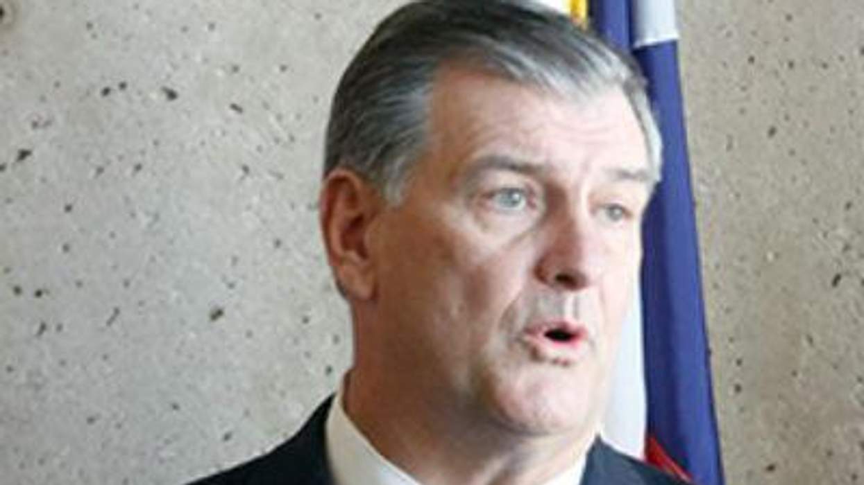 <p>Dallas Mayor Joins Marriage Equality Supporters</p>