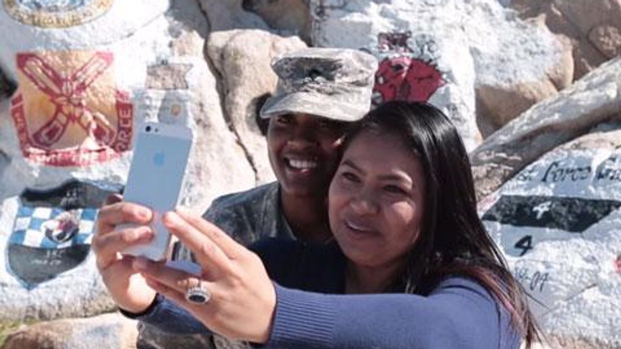 <p>WATCH: Lesbian Military Couple on Life On a Base Post-DADT</p>