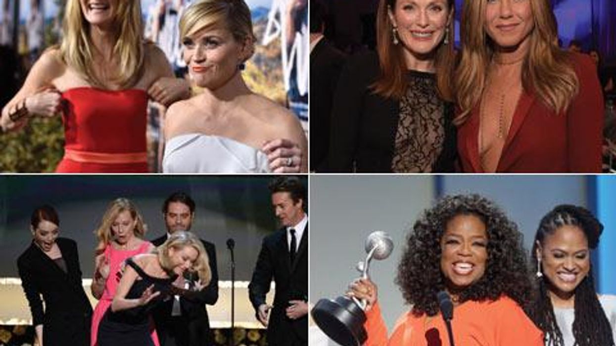 <p>16 Examples of the 2015 Oscar Nominees Being Adorable This Awards' Season</p>