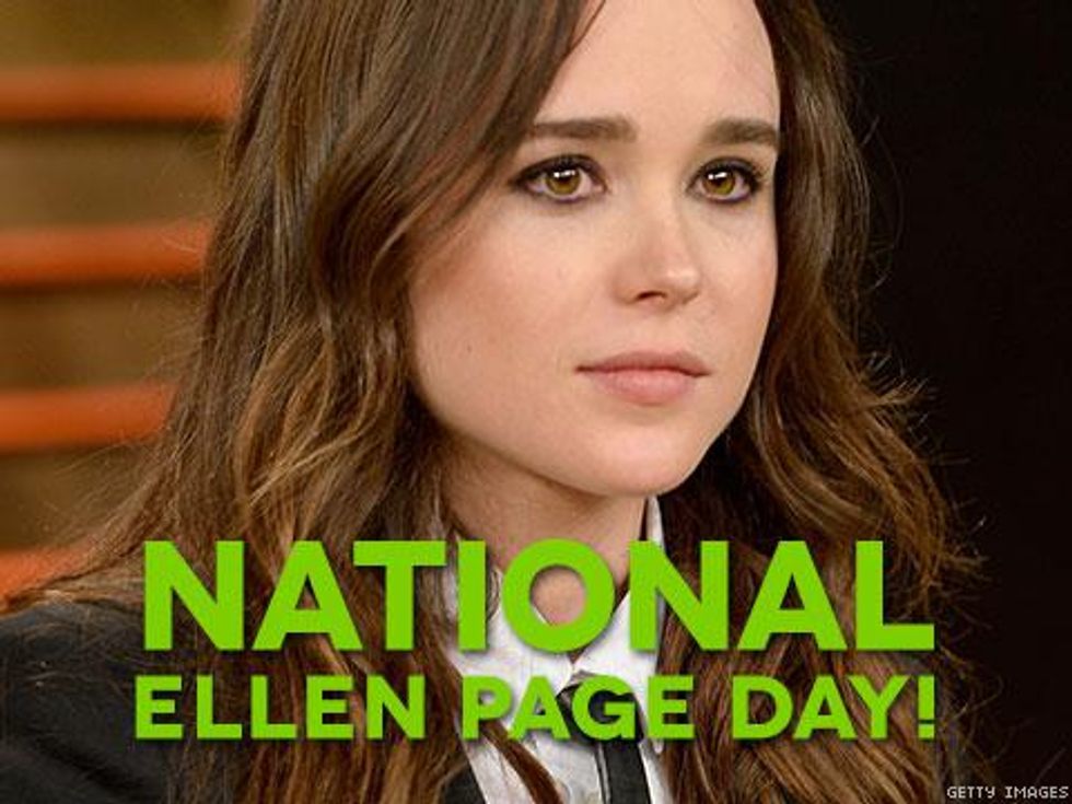 Happy 'One Year Anniversary Since Ellen Page Came Out' Day!