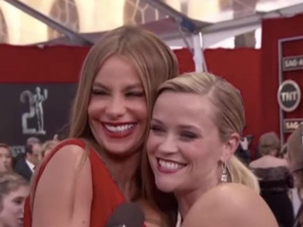 WATCH: Sofia Vergara and Reese Witherspoon Talk About Kissing, Being Handcuffed to Each Other, and More