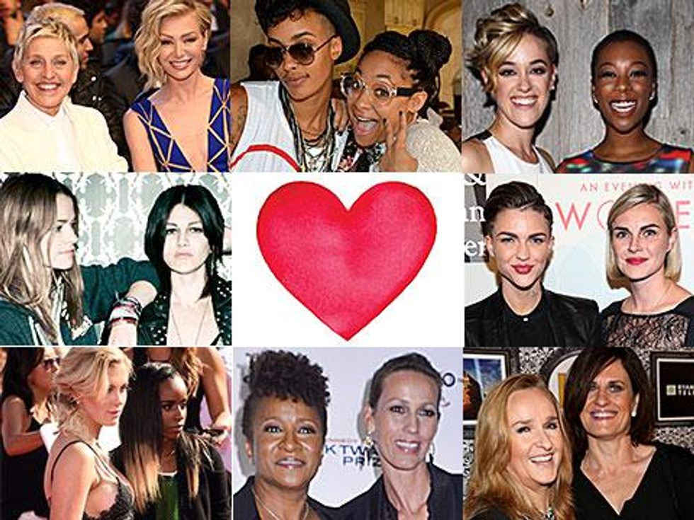 13 Cutest Celebrity Lady Couples In Order of How Long They've Been Together
